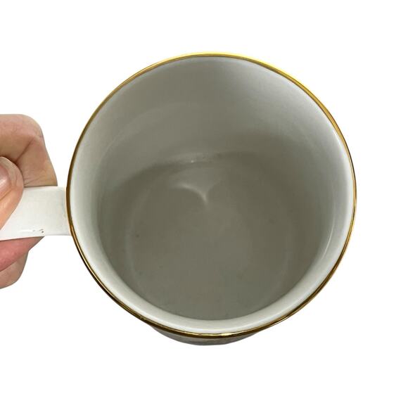 Merry Masterpieces Vintage Lot Of 4 Mugs Fine Porcelain Coffee Tea Holiday Humor - Picture 6 of 16